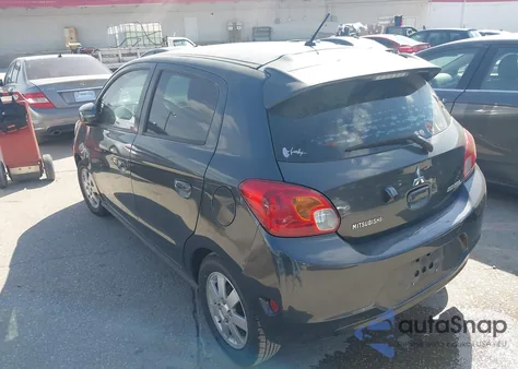 2015 Mitsubishi Mirage Es/Rf z USA, uszkodzony, nr VIN ML32A4HJ5FH006240